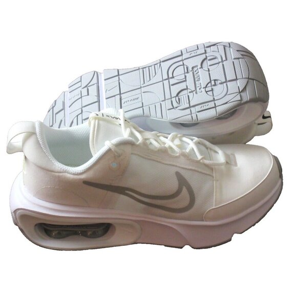 Nike Women's Air Max INTRLK Running Training Shoes Summit White Grey Sizes NIB - Picture 2 of 5